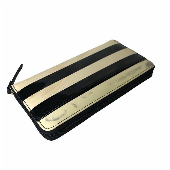 Kate Spade Neda Patent Stripes Wallet - Picture 7 of 12